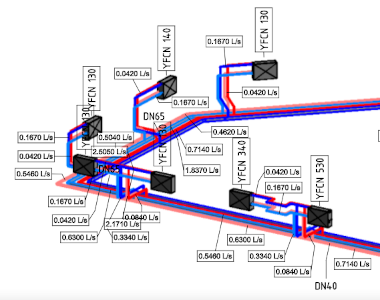 isometric view on piping