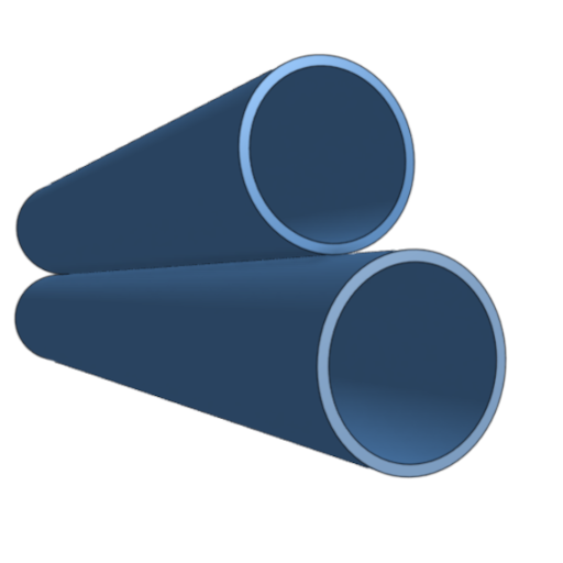 Pipe diameter smartphone calculator
